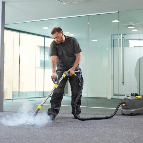 Carpet Steam Cleaning by Professional in Perth Office